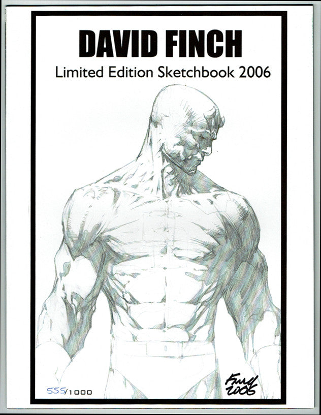 David Finch Limited Edition Sketchbook 2006 - Signed & Numbered