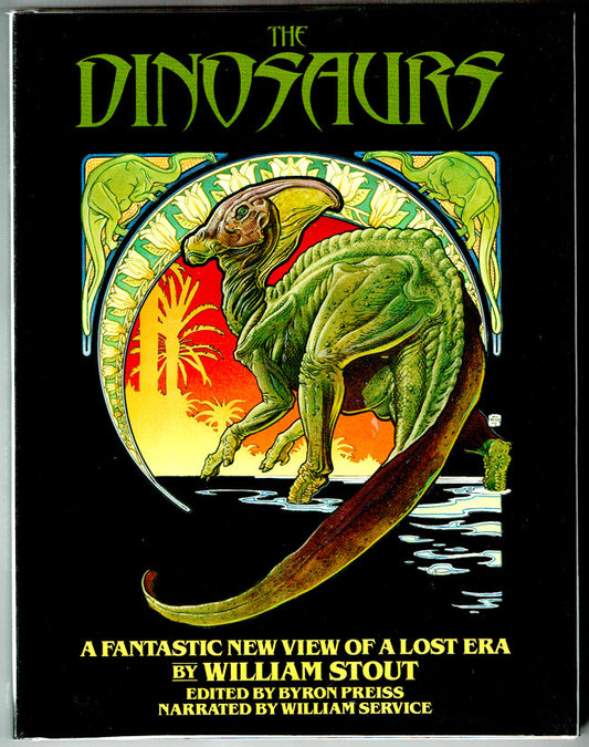 The Dinosaurs: A Fantastic New View of a Lost Era - with an Original Drawing of a T. Rex